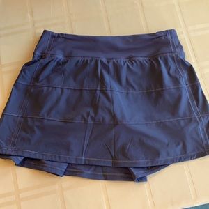 Lululemon Pace rival skirt 4 tall purple